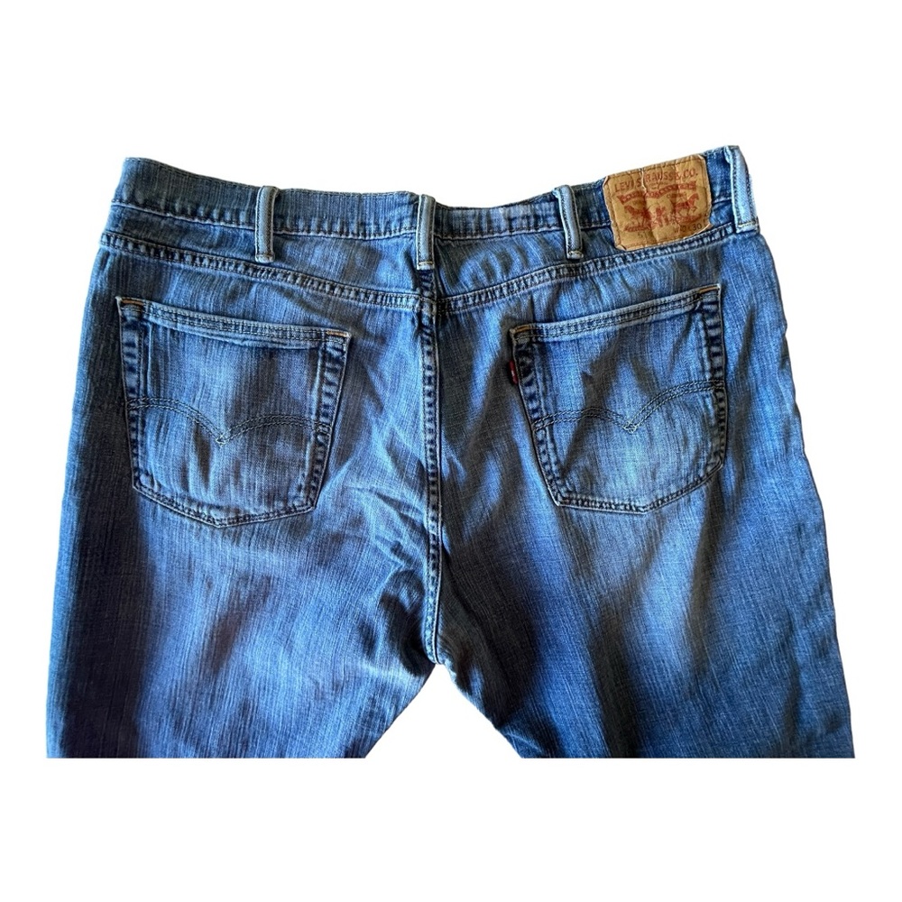 Levis 514 Straight Leg Jeans, 40 X 30, Faded - Picture 4 of 6